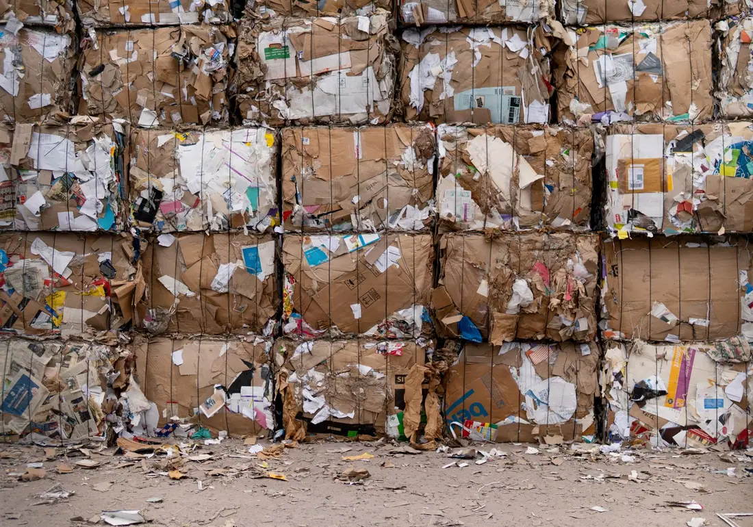 Symbolbild: Recycling und Wertstoffhof