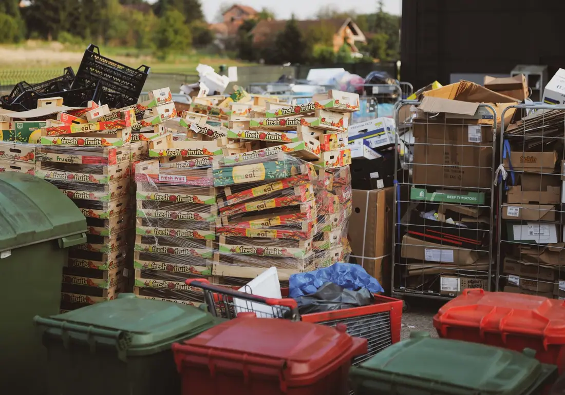 Symbolbild: Recycling und Wertstoffhof