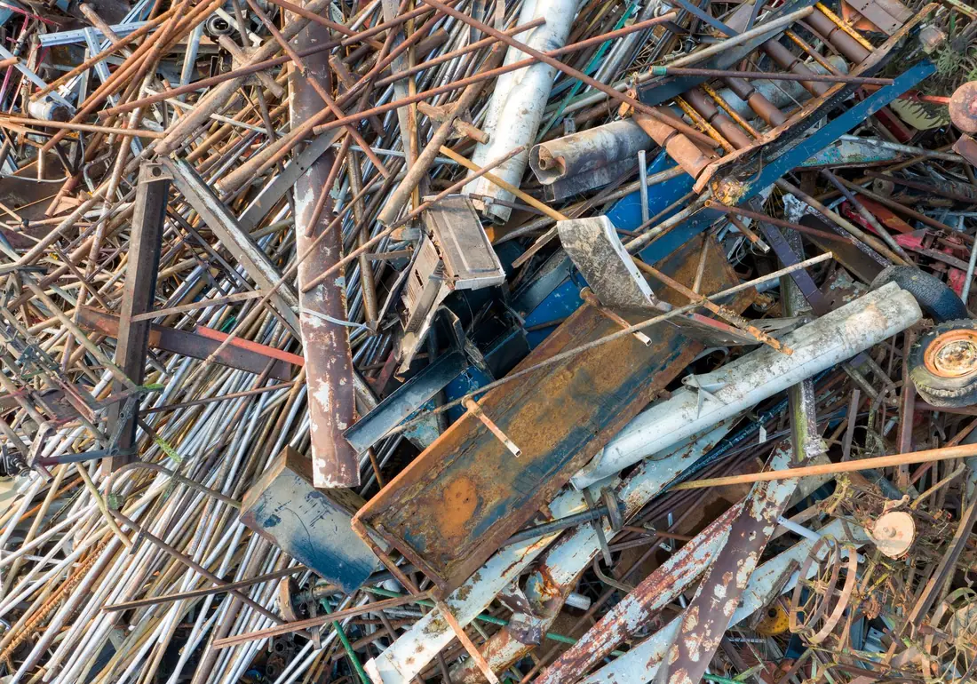 Symbolbild: Schrottplatz und Metallverwertung