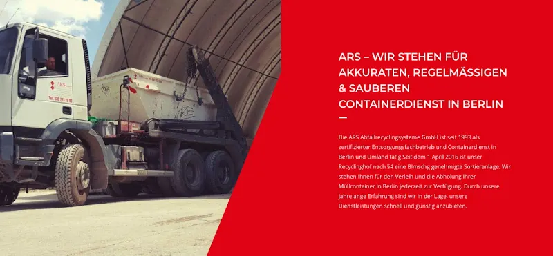 Anbieterbild: Abfallrecyclingsysteme ARS GmbH