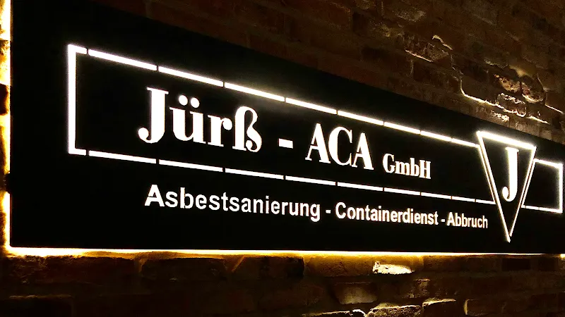 Anbieterbild: Jürß-ACA GmbH Asbestsanierung-Containerdienst-Abbruch